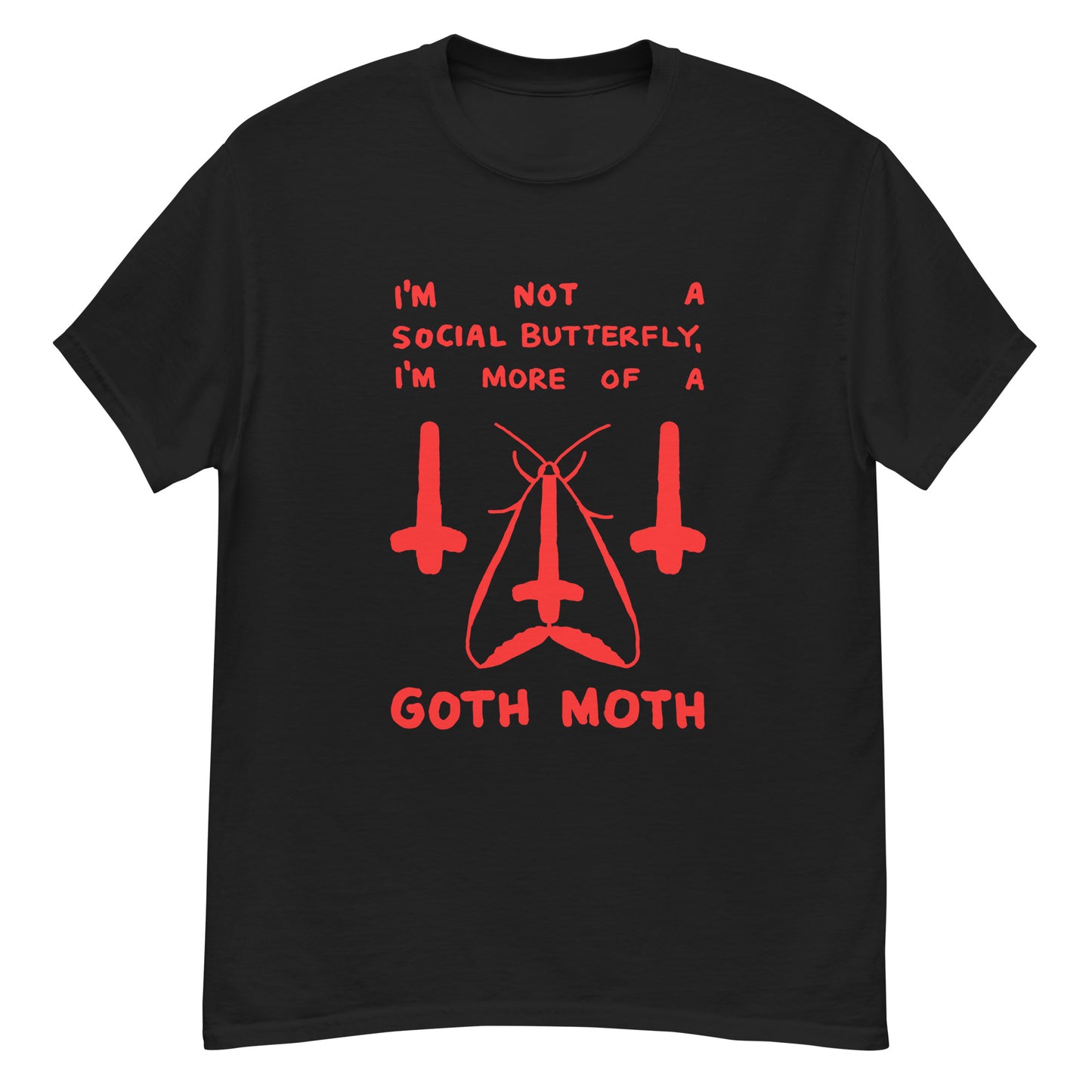 Goth Moth (Red)